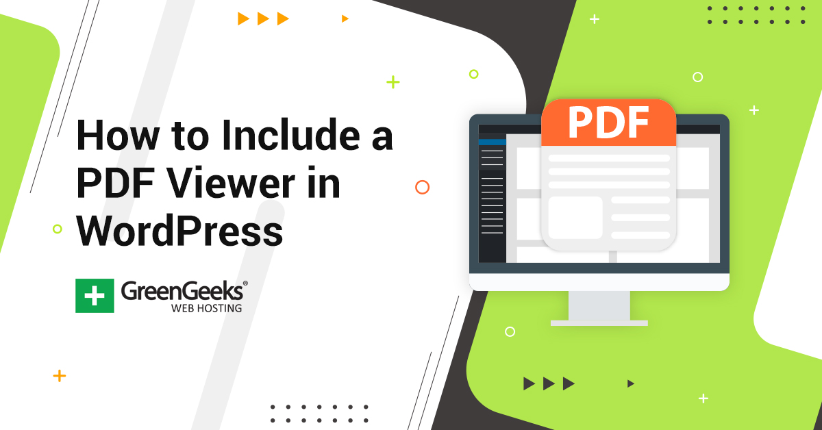 How to Include a PDF Viewer in WordPress - GreenGeeks